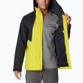 Куртка дощовик чоловіча Columbia Inner Limits II laser lemon/black 3