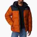 Пуховик чоловічий Columbia Puffect Hooded warm copper/black 3