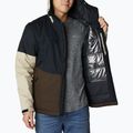 Куртка зимова чоловіча Columbia Point Park Insulated black/cordovan/ancient fossil 4