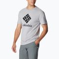 Футболка трекінгова чоловіча Columbia CSC Basic Logo columbia grey heather/csc stacked logo 2