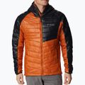 Пуховик чоловічий Columbia Platinum Peak Hooded warm copper/black