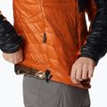 Пуховик чоловічий Columbia Platinum Peak Hooded warm copper/black 5