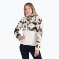 Кофта трекінгова жіноча Columbia Winter Pass Sherpa Hooded chalk rocky mt print/chalk
