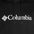 Кофта трекінгова чоловіча Columbia CSC Basic Logo II Hoodie black/white csc branded logo 6