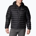 Пуховик чоловічий Columbia Pebble Peak Down Hooded black 2