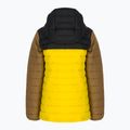 Пуховик дитячий Columbia Powder Lite Hooded laser lemon/black/delta 2