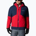 Куртка лижна чоловіча Columbia Centerport II mountain red/collegiate navy