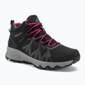 Взуття трекінгове жіноче Columbia Peakfreak II Mid Outdry black/ti grey steel