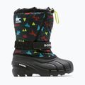 Дитячі снігоступи Sorel Flurry Print Boys чорні/чорні 2