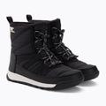 Взуття трекінгове жіноче Sorel Whitney II Short Lace Wp black/black 4