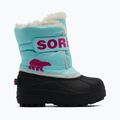 Снігоступи дитячі Sorel Snow Coммander ocean surf/cactus pink 8