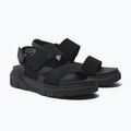 Жіночі замшеві босоніжки Timberland Greyfield 2 Strap чорного кольору 11