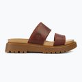 Жіночі шльопанці Timberland Clairemont Way темно-червоні повнозернисті 2