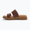 Жіночі шльопанці Timberland Clairemont Way темно-червоні повнозернисті 10