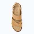 Жіночі босоніжки Timberland Clairemont Way середні бежеві з нубуку 5