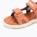 Дитячі сандалі Timberland Perkins Row 2 Strap світло-помаранчеві 7