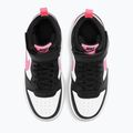 Кросівки дитячі Nike Court Borough Mid 2 black/sunset pulse/white 10