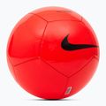 М'яч футбольний Nike Pitch Team bright crimson/black розмір 3 2