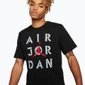 Футболка чоловіча  Jordan AJ5 Graphic black/white/gum red 4