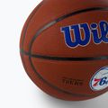 М'яч баскетбольний  Wilson NBA Team Alliance Philadelphia 76ers WTB3100XBPHI розмір 7 3