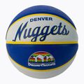 Міні м'яч баскетбольний  Wilson NBA Team Retro Mini Denver Nuggets WTB3200XBDEN розмір 3