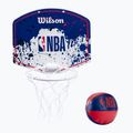 Набір для міні-баскетболу Wilson NBA RWB Mini Hoop red/white/blue