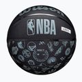 М'яч баскетбольний Wilson NBA All Team black розмір 6 2