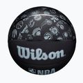 М'яч баскетбольний Wilson NBA All Team black розмір 6 3