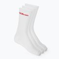 Шкарпетки Wilson Crew Logo 3 пари bright white