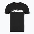 Жіноча тенісна футболка Wilson Team Graphic Script W чорний шрифт