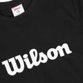 Жіноча тенісна футболка Wilson Team Graphic Script W чорний шрифт 3