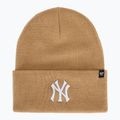 Шапка зимова 47 Brand MLB New York Yankees Haymaker khaki