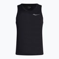 Футболка для бігу чоловіча Saucony Stopwatch Singlet чорна SAM800277-BK