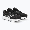 Кросівки для бігу чоловічі Saucony Ride 16 Wide black/white 4