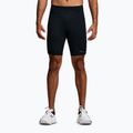 Чоловічі бігові шорти Saucony Fortify Lined Half чорні