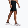 Чоловічі бігові шорти Saucony Fortify Lined Half чорні 3