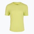 Жіноча бігова футболка Saucony Stopwatch SS sunny lime heather