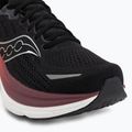 Кросівки для бігу чоловічі Saucony Hurricane 25 black/crimson 7