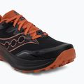 Кросівки для бігу чоловічі Saucony Peregrine 16 black/rust 7