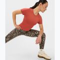 Футболка для йоги жіноча Sweaty Betty Athlete Crop Seamless Workout terrazzo red 4