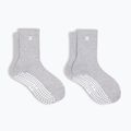 Шкарпетки жіночі Sweaty Betty Pilates Crew Gripper 2 pary light grey marl