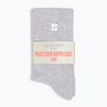 Шкарпетки жіночі Sweaty Betty Pilates Crew Gripper 2 pary light grey marl 2