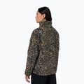 Кофта жіноча Sweaty Betty Plush Contrast Zip Up Fleece brown ink leopard print 3