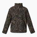 Кофта жіноча Sweaty Betty Plush Contrast Zip Up Fleece brown ink leopard print 7