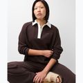 Кофта жіноча Sweaty Betty Revive Rugby espresso brown 4