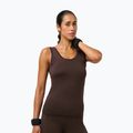 Футболка для йоги жіноча Sweaty Betty Seamless Ruched Tank espresso brown