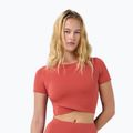 Футболка для йоги жіноча Sweaty Betty All Day Wrap terrazzo red