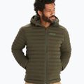 Пуховик чоловічий Marmot Echo Featherless Hoody зелена 34790