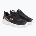Кросівки тренувальні жіночі SKECHERS Skech-Air Dynamight The Halcyon black/rose gold 4