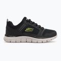 Кросівки чоловічі SKECHERS Track Knockhill black/lime 2